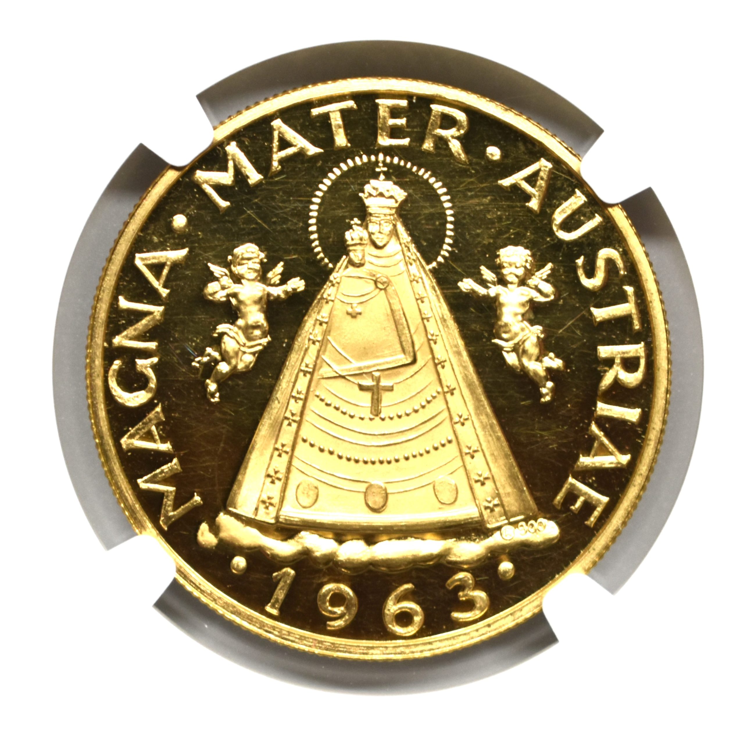 1963年 マリアツェル大聖堂 6.7ダカット 金メダル PF63UCAM NGC 